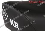 СИМСОН СЕДАЛКА Schwalbe KR 51/2 ДВУМЕСТНА ЧЕРНА ГЛАДКА (IFA KR)-4